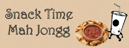 Snack Time Mah Jongg Banner